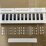 Maxbell Temporary Parking Card Privacy Protection Hidden Phone Number Universal