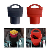 Maxbell Auto French Fries Holder Universal for Cellphone Drinks Red
