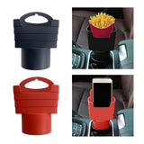 Maxbell Auto French Fries Holder Universal for Cellphone Drinks Red