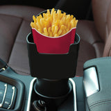 Maxbell Auto French Fries Holder Universal for Cellphone Drinks Red