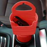 Maxbell Auto French Fries Holder Universal for Cellphone Drinks Orange