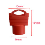 Maxbell Auto French Fries Holder Universal for Cellphone Drinks Orange
