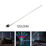 Maxbell Portable LED Whip Lights Waterproof Lighting for SUV Decorative 24V