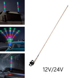 Maxbell Portable LED Whip Lights Waterproof Lighting for SUV Decorative 24V