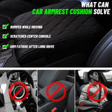 Maxbell Car Armrest Pad Easy to Clean Easy to Install Center Console for Suvs Black