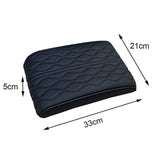 Maxbell Car Armrest Pad Easy to Clean Easy to Install Center Console for Suvs Black