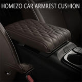 Maxbell Car Armrest Pad Easy to Clean Easy to Install Center Console for Suvs Gray