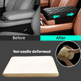 Maxbell Car Armrest Pad Easy to Clean Easy to Install Center Console for Suvs Gray
