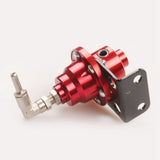 Maxbell Adjustable Fuel Pressure Regulator with Gauge High Performance Red