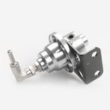 Maxbell Adjustable Fuel Pressure Regulator with Gauge High Performance Argent