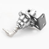 Maxbell Adjustable Fuel Pressure Regulator with Gauge High Performance Argent