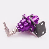 Maxbell Adjustable Fuel Pressure Regulator with Gauge High Performance Purple
