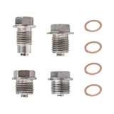 Maxbell Magnetic Oil Drain Plug Bolt Screw Accessories Durable for Most Cars M12 x 1.25