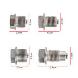Maxbell Magnetic Oil Drain Plug Bolt Screw Accessories Durable for Most Cars M12 x 1.25