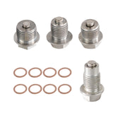 Maxbell Magnetic Oil Drain Plug Bolt Screw Accessories Durable for Most Cars M12 x 1.25