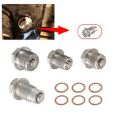 Maxbell Magnetic Oil Drain Plug Bolt Screw Accessories Durable for Most Cars M12 x 1.25