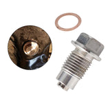 Maxbell Magnetic Oil Drain Plug Bolt Screw Accessories Durable for Most Cars M12 x 1.25
