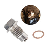 Maxbell Magnetic Oil Drain Plug Bolt Screw Accessories Durable for Most Cars M12 x 1.25
