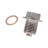 Maxbell Magnetic Oil Drain Plug Bolt Screw Accessories Durable for Most Cars M14 x 1.5