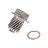 Maxbell Magnetic Oil Drain Plug Bolt Screw Accessories Durable for Most Cars M14 x 1.5