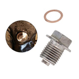 Maxbell Magnetic Oil Drain Plug Bolt Screw Accessories Durable for Most Cars M14 x 1.5