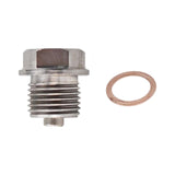 Maxbell Magnetic Oil Drain Plug Bolt Screw Accessories Durable for Most Cars M16 x 1.5
