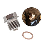 Maxbell Magnetic Oil Drain Plug Bolt Screw Accessories Durable for Most Cars M16 x 1.5