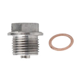 Maxbell Magnetic Oil Drain Plug Bolt Screw Accessories Durable for Most Cars M18 x 1.5