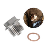 Maxbell Magnetic Oil Drain Plug Bolt Screw Accessories Durable for Most Cars M18 x 1.5