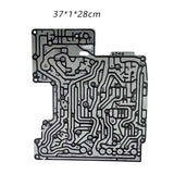 Maxbell Valve Body Separator Plate 6HP19 6HP26 6HP32 Metal for Volkswagen A046 B046