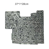 Maxbell Valve Body Separator Plate 6HP19 6HP26 6HP32 Metal for Volkswagen A052 B052