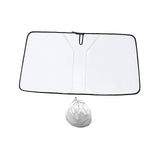 Maxbell Windshield Sunshade Interior Accessories Heat Shield for SUV Sedans Titanium Argent L