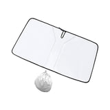 Maxbell Windshield Sunshade Interior Accessories Heat Shield for SUV Sedans Titanium Argent L