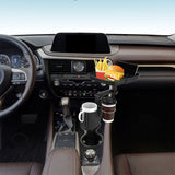 Maxbell Multifunctional Car Cup Holder Expander Adapter Tray Drinks Snack