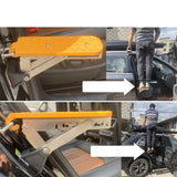 Maxbell Car Door Step Rooftop Standing Pedal Multifunctional for Byd Atto 3 Orange
