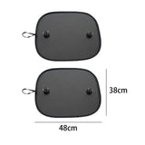 Maxbell Automotive Car Side Window Shade Screen including Suction Cups Durable 38x48cm