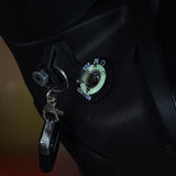Maxbell Universal Ignition Switch Decoration Rings Glow in The Dark luminous Black