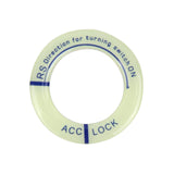 Maxbell Universal Ignition Switch Decoration Rings Glow in The Dark luminous Blue