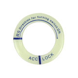 Maxbell Universal Ignition Switch Decoration Rings Glow in The Dark luminous Blue