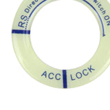 Maxbell Universal Ignition Switch Decoration Rings Glow in The Dark luminous Blue