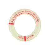 Maxbell Universal Ignition Switch Decoration Rings Glow in The Dark luminous Red