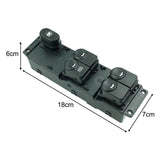 Maxbell Front Left Door Window Switch 93570-1R101 for Hyundai Accent 1.6L