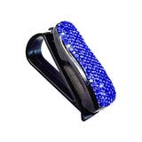 Maxbell Sun Visor Eyeglasses Clip Space Saving Interior Accessories Organizer Rack Blue
