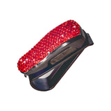 Maxbell Sun Visor Eyeglasses Clip Space Saving Interior Accessories Organizer Rack Red