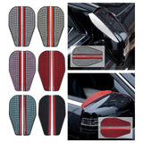 Maxbell 2 Pieces Rear View Wing Mirror Rain Shield Rain Cover Protector Accessories White Style A