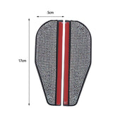Maxbell 2 Pieces Rear View Wing Mirror Rain Shield Rain Cover Protector Accessories White Style A