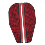 Maxbell 2 Pieces Rear View Wing Mirror Rain Shield Rain Cover Protector Accessories Red
