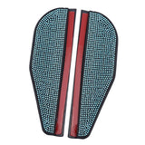 Maxbell 2 Pieces Rear View Wing Mirror Rain Shield Rain Cover Protector Accessories Blue