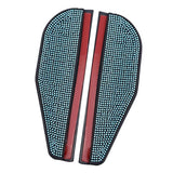 Maxbell 2 Pieces Rear View Wing Mirror Rain Shield Rain Cover Protector Accessories Blue