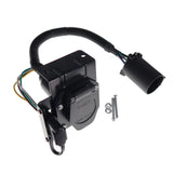 Maxbell Trailer Wiring Adapter US Standard 7 Way Plug and 4 Way Outlet Accessory